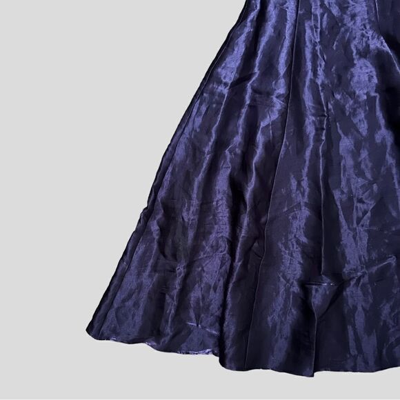 Vintage Jessica McClintock Purple Formal Dress - Picture 2 of 6